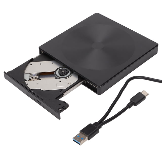 Unidad óptica externa de doble interfaz, transmisión estable de 5 Gbps, USB 3.0 tipo C, unidad de CD para ordenador portátil, oficina en casa