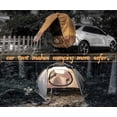 thumbnail image 3 of Toldo impermeable negro para puerta trasera de automóvil SUV para camping Hasika, 3 of 8