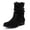 BlackMF 974, variant on Women's Slouchy Riding Ankle Booties, Round Toe Casual Versatile Comfort Short Boots