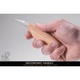 thumbnail image 4 of BeaverCraft Wood Carving Detail Knife C15 1.5" Whittling Knife for Detail Wood Carving Craft Knife - Chip Carving Knife Wood Carving Tools for Beginners and Kids, 4 of 9