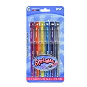 Starlightz Glitter Gel Pens, 6pk