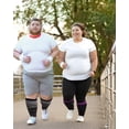 thumbnail image 7 of 4 Pairs Medical Sport Plus Size Compression Socks - 20-30mmhg Graduated Knee-High Support for Men & Women, Ideal for Soccer, Running, and Nurses, 7 of 7