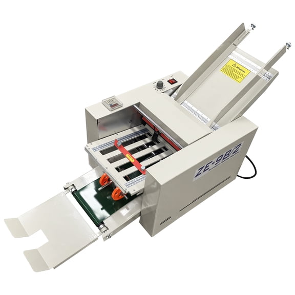 Automatic Paper Folding Machine 110V Desktop Electric Adjustable Speed Paper Folder
