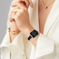 thumbnail image 5 of Stiroll Bandas De Cuero Delgadas Compatibles Con Apple Watch Band 49 Mm, 46 Mm, 45 Mm, 44 Mm, 42 Mm (Serie 3 2 1) Pulsera Delgada De Cuero De Grano Superior Para Iwatch Ultra Se Series 10/9/8/7/6/5/4, 5 of 5