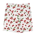 thumbnail image 5 of Odeerbi 5-14 Años Niños Niñas Verano Pantalones Cortos Estampados Florales Entrenamiento Atlético Pantalones Cortos Deportivos Transpirables, 5 of 5