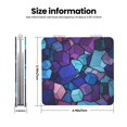 thumbnail image 3 of Qekee Geometry Dash Print Compact Makeup Mirror Folding Mini Pocket Mirror Portable Hand Mirror Double-Sided 2 x 1x Magnification for Woman Girls-Square, 3 of 9