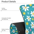 thumbnail image 4 of Yayeee Faucet Mat for Kitchen Sink 14.7" Diatomite Long Splash Guard Pad, Small Daisy, 4 of 7