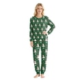 thumbnail image 2 of Family Matching Christmas Pajamas Set, Long Sleeve 2-Piece PJs for Family Members of All Ages, Christmas Themed Printed Soft Family Loungewear for Holiday Party, 2 of 5