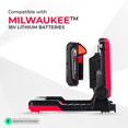 thumbnail image 4 of Master Tailgaters FLUD 4000 LED Work Flood Light Compatible for Milwaukee 18v Battery - Bonus: Wall Adapter Plug, 4 of 4