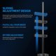 thumbnail image 3 of GM961 Aluminum Vertical Graphics Card Holder Single Support Jack Bracket Desktop PC Case Video Card Stand Cooling Bracket Black, 3 of 5