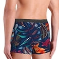 thumbnail image 5 of Balery Tropical Flower Men's Boxer Briefs, Soft and Breathable Cotton Underwear with nylon Waistband-X-Large, 5 of 9