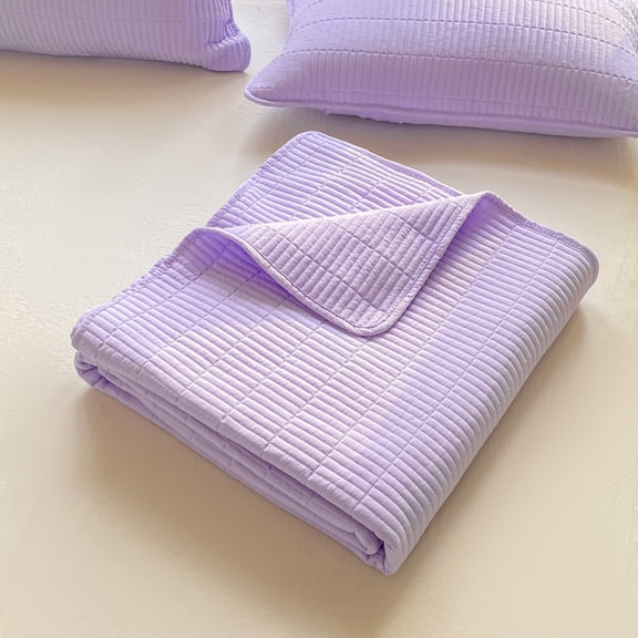 Loespoir Fiber Mattress, Student Bed Mattress with Washing and Sanding, Thickened Soft Padded Mattress for Comfort, for Dormitory, Home, Restful Sleep(Purple)