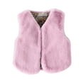 thumbnail image 4 of Toddler Girls Fuzzy Vests Purple Vest for Girls Cozy Warm Winter Clothes Girl Coats Size 3-4 Years, 4 of 4