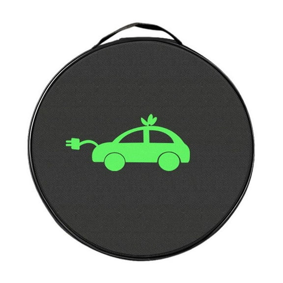 QHUDLV JHIALG New Energy Vehicle Charging Car Auto Parts Charging Cable Portable Waterproof Storage Flame Bag Shock Absorbing Retardant