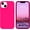 Hot Pink, variant on for iPhone 14 Plus Case, iPhone 14 Plus Phone Case, Women Men Slim Fit Liquid Silicone Soft Gel Rubber Anti-Scratch Shockproof Phone Cover with Microfiber Lining for iPhone 14 Plus 6.7", Pink