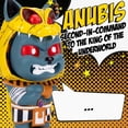 thumbnail image 4 of SMASHCRAFT Anubis Goldenrod Yellow 4 inch Painted Resin Boxed Collectible Figurine, 4 of 5
