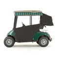 thumbnail image 1 of EZGO RXV Golf Cart PRO-TOURING Sunbrella Track Enclosure - Black, 1 of 1