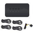 thumbnail image 2 of 4 Ports HDMI KVM Switch 4X1 Haute Définition Audio et Vidéo, Interface USB pour Moniteur PC, 2 of 8