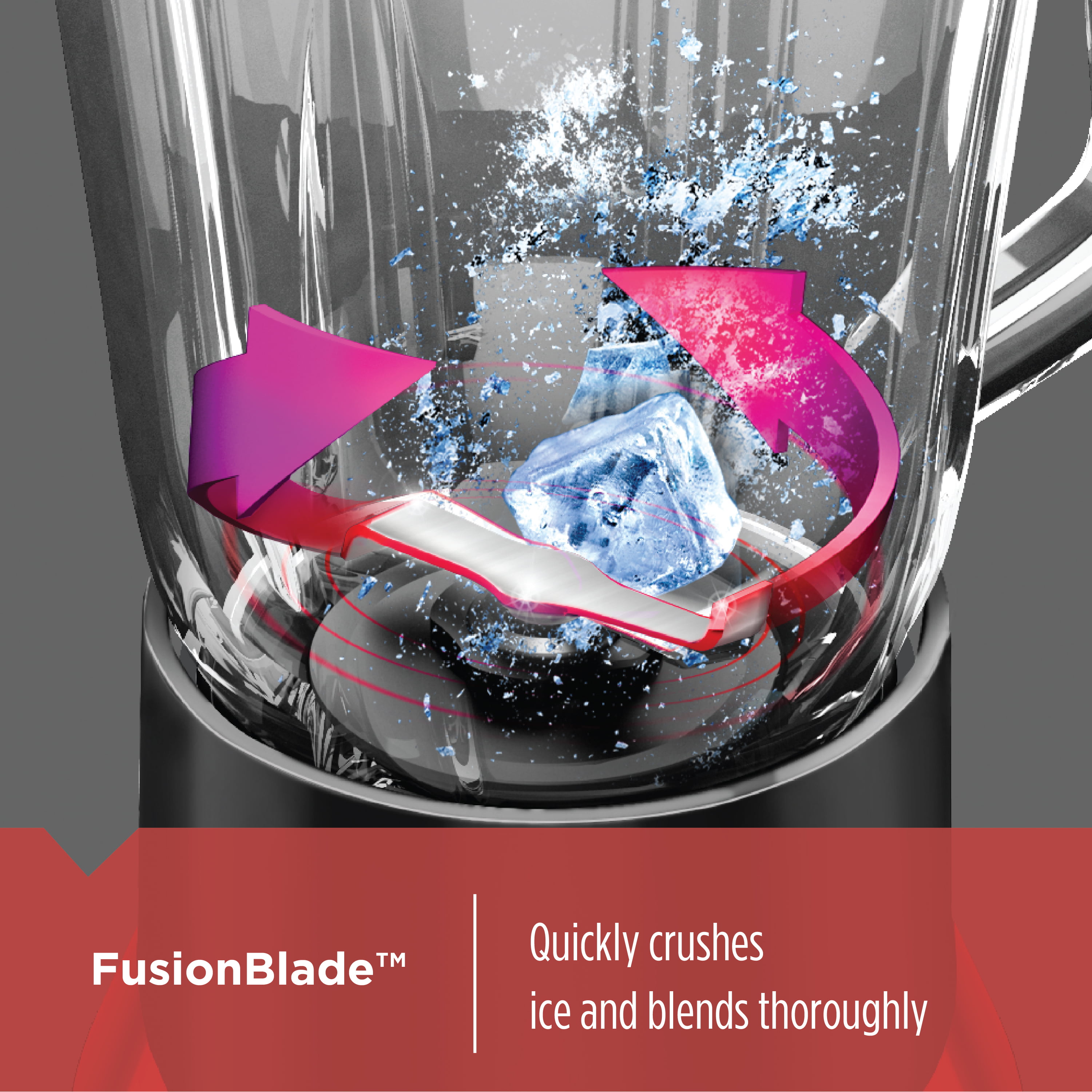 Black & Decker PB1002R Fusion Blade Personal Blender, Red for sale online