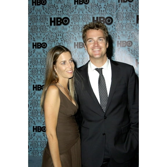 Caroline Fentress, Chris O'Donnell At Arrivals For Hbo Post-Emmy Party, The Plaza At The Pacific Design Center, Los