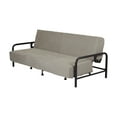 thumbnail image 4 of Homy Casa Modern 2-in-1 Convertible Sofa Bed, Loveseats for Apartment & Guest Room, Grey, 4 of 8