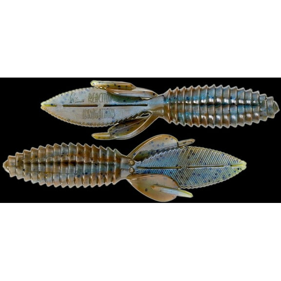 RI Double Wide Beaver5.2'' Magic Craw Swirl 6pk