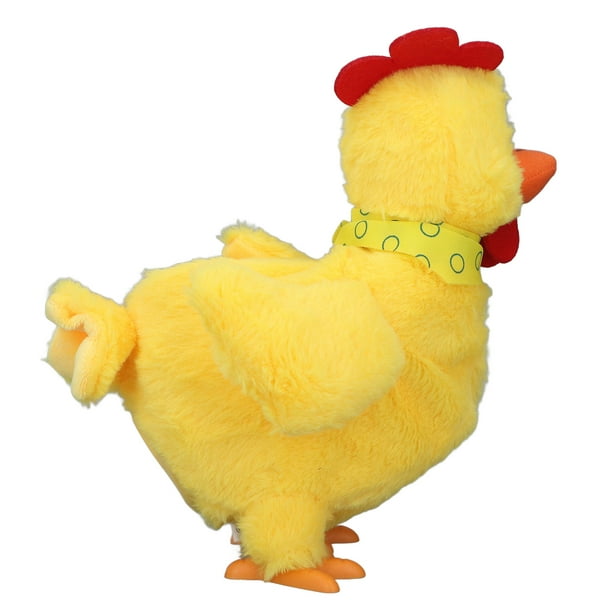 Juguete Eléctrico De Pollo De Peluche, Sonido De Quack Mejora La Coordinación Poniendo Huevo De Pollo Para Jugar En Casa