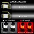 thumbnail image 2 of Jinsinto USB Rechargeable Camping Lamp Flashlight Outdoor Lighting 18.2*9.6*12CM, 2 of 5