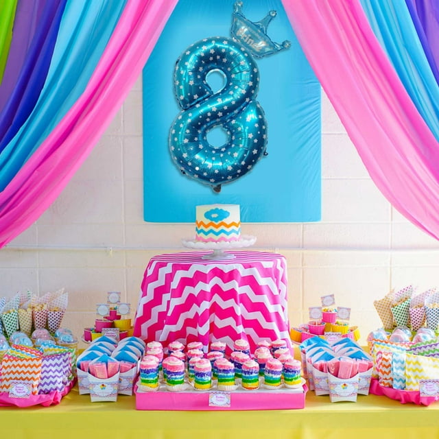 TIMIFIS Balloons Used For Birthday Party, Anniversary Celebration 32IN Number Decoration DecorFall