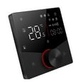 thumbnail image 1 of WiFi Smart Thermostat, Central Air Conditioning Temperature Controller with LED Knob Design, Large Touch Keys, Dynamic Lighting Effects, 1 of 7