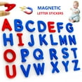 thumbnail image 4 of up to 65% off karymi Red and Blue English Alphabet Magnetic Stickers Set for Children's Early Learning and Educational Play Enlightenment Puzzle Toys Christmas Gifts Toddler Toys, 4 of 7