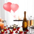 thumbnail image 4 of Velas eléctricas LED con purpurina, luz de té operada por batería, vela sin llama, decoración de fiesta de boda de Navidad, lámpara de mesa romántica, 4 of 4