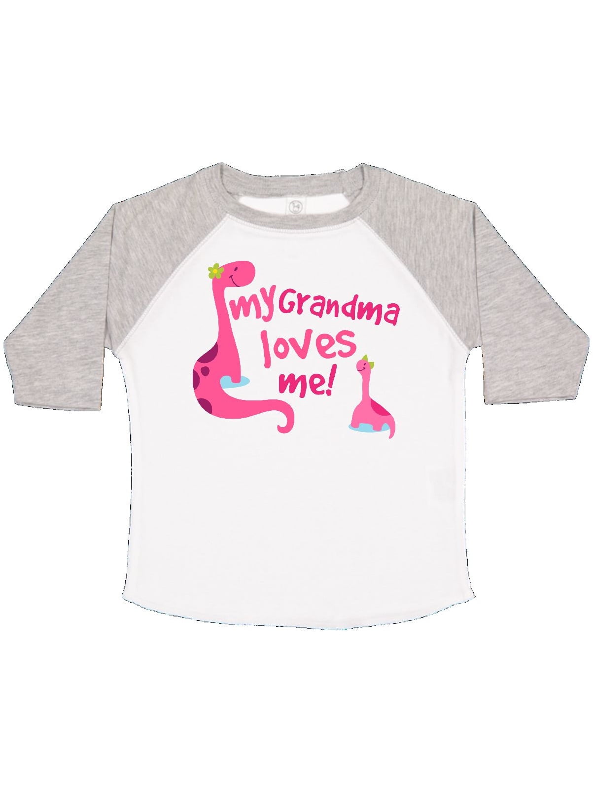 inktastic My Great Grandma Loves Me with Toddler T-Shirt 2T Retro Heather Pink