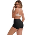thumbnail image 2 of DARING DIVA High-Waisted Butt Lifting Underwear Seamless Panties M Black, Light Brown, 2 of 6