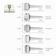 thumbnail image 2 of Fox Run Pastry and Pasta Wheels, Set of 5 Dough Cutter Tools, 2 of 8