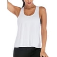 thumbnail image 2 of YouLoveIt Women Sport Yoga Vest Gym Sports Tops Shirts Active Stretch Sleeveless Workout Vest Quick Dry Loose Tops, 2 of 7