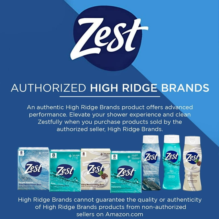 Zest Ocean Breeze Body Wash, Enriched with Sea Minerals, Hydrating