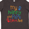 thumbnail image 4 of Inktastic Nanny and Papa Love Me Boys or Girls Toddler T-Shirt, 4 of 5