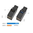 thumbnail image 3 of Divisor USB Mini Methold 3 Puertos USB 2.0/3.0 Negro, 3 of 6