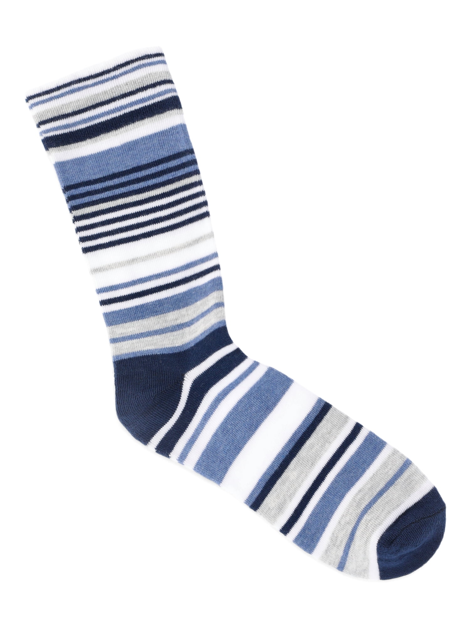 Joyspun Women's Essentials Crew Dress Socks, 6-Pack, Fits Shoe Sizes 4-10