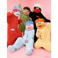 thumbnail image 3 of Kintue Monster Onesie Adult, Goofy Big Mouth Pajamas with 3D Hood, Ultra Soft Plush Halloween Pajamas for Couples Family Matching Sets, 3 of 8
