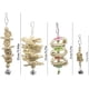 thumbnail image 4 of Deloky 7 Pack Bird Parrot Rocking Chew Toys - Bell Bird Cage Toys para pequeños periquitos, cacatúas, conures, pinzones, periquitos, guacamayos, loros, tortolitos Ormromra WMZL-1260, 4 of 4