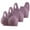 #1- Purple, variant on No Wire Bras for Women 3 Pack Floral No Underwire Push up Bralettes Padded Snap Front Close Wide Strap Corset Bra Full Coverage Crop Tank Top Comfort Underwear Nude 36