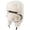 Beige, variant on Men Winter Fuzzy Trapper Hat with Detachable Mask, Full Fleece Lined Earflap Hat, Windproof Warm Cap for Skiing Cycling