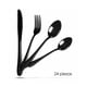 thumbnail image 1 of Juego de Cubiertos Chelsea Aquila Acero Inoxidable 24 piezas Negro, 1 of 2