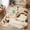 Beige, variant on Red Christmas Snowman Bathroom Rugs Non Slip Washable Bath Mat Absorbent Front Door Mat Xmas Tree Snowflake Merry Christmas Indoor Doormat for Kitchen Entryway Shower Decor Accessories 15.7"x23.6"