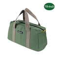 thumbnail image 4 of PENGGONG Wear resistant Maintenance Tool Bag, Large Capacity Canvas Storage Bag, Portable and Multifunctional, Army Green, 4 of 7