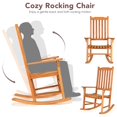 thumbnail image 4 of Outdoor Rocking Chair Single Rocker for Patio Deck, 4 of 8