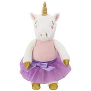 NoJo Luna The Pink, Lavender & White Plush Unicorn with Clothes, Pink, Lavender, White, Gold