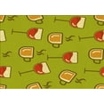 thumbnail image 1 of Ahgly Company Machine Washable Indoor Rectangle Transitional Dark Golden Rod Brown Area Rugs, 2' x 4', 1 of 7